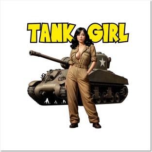 Tank Girl Posters and Art